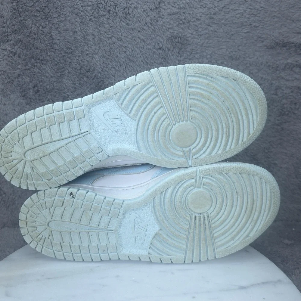 Nike Dunk Low Shoes Youth Size 6.5Y Blue White Sneakers Low Top FB9109-105